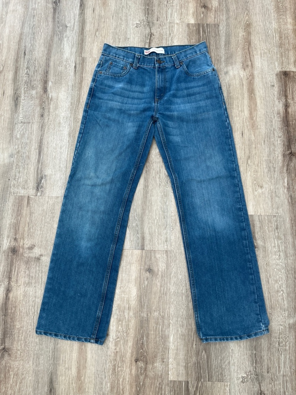Levi's 505 Kids Blue Straight-Leg Jeans